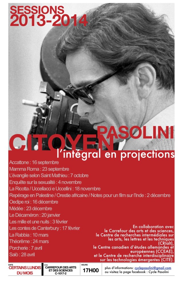 affiche pasolini _ projections