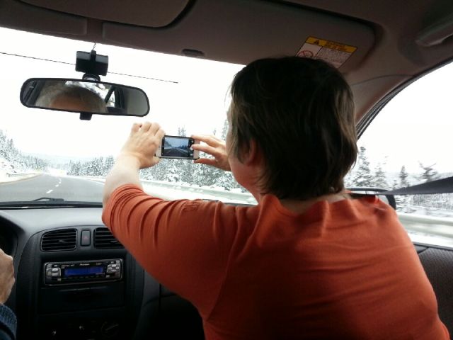 Caroline Hayeur, Parc des Laurentides © Helen Doyle 2013 20131029_143202