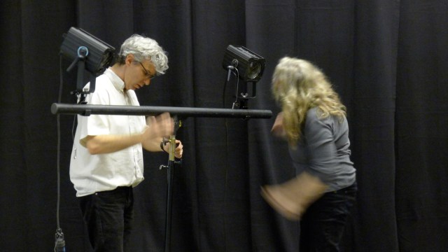 À l'éclairage, Pascal Noël © Helen Doyle 2014 P1070558