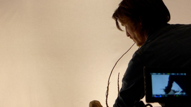 Raphaël et sa petite retouche © Helen Doyle 2014