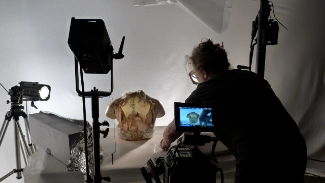 Nathalie, l'artiste de la lumière et du cadre © Helen Doyle 2014 P1080095