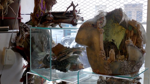 L'oeuvre dans l'atelier de Montparnasse © Helen Doyle 2014 P1060740