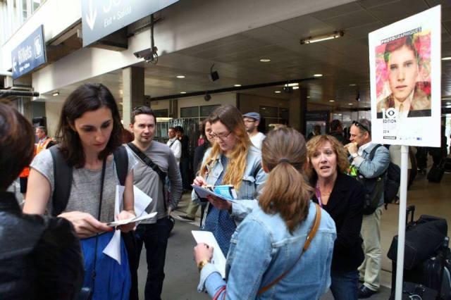 Gare Montparnasse, 20 juin  © Mael Crespo 2014