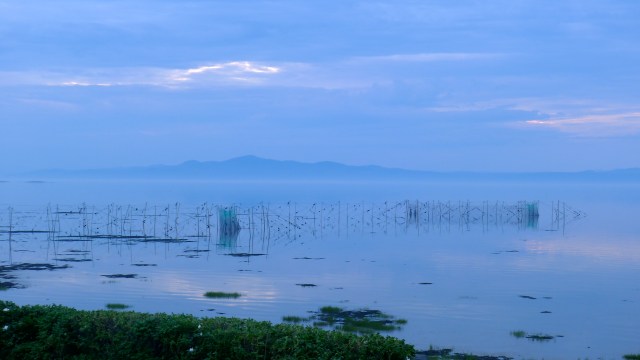 Crépuscule sur les battures de Kamouraska © Helen Doyle 2014 P1080545